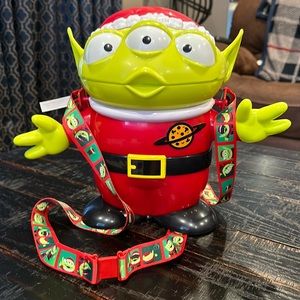 Disney world Toy Story Alien Christmas popcorn bucket